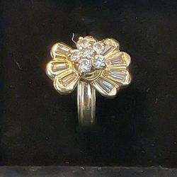 14k Solid Spinner Ring 