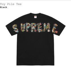 Supreme Toy Black Tee 