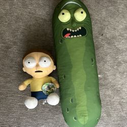 PICKLE RICK N MORTY PLUSHIE !