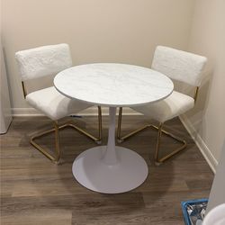 Table And 2 Chairs