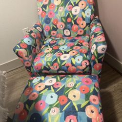 Chair And Ottoman