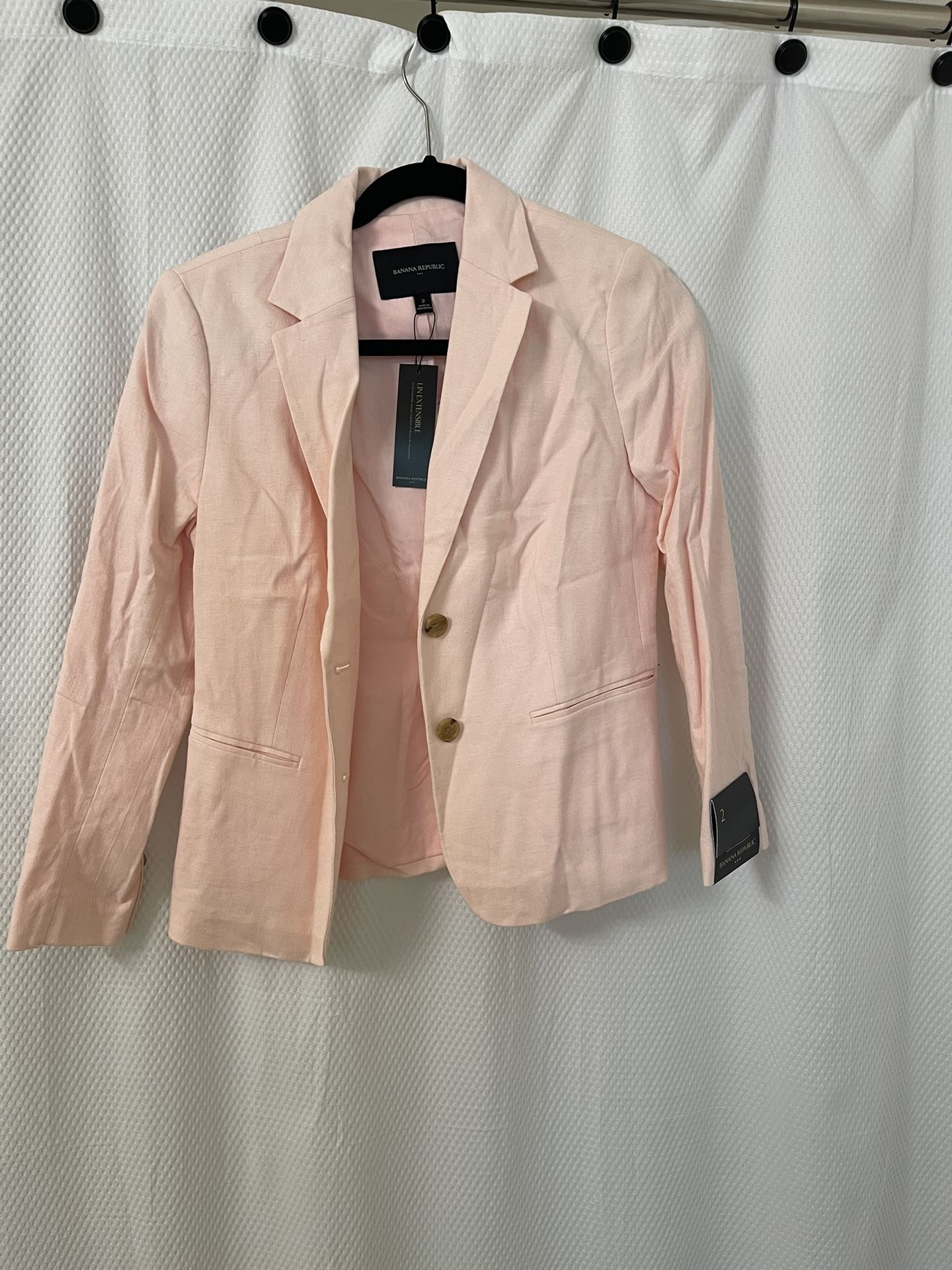 Pink blazer Womens (Banana Republic)