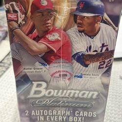 Extremely Rare 2018 Bowman Platinum Mega Box With 2 Autos Potentially Ohtani Rookie Last Sold On eBay For $499.99 Plus Tax And Shipping ( Over $550 ) 