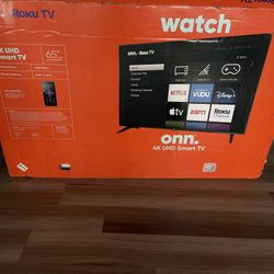 65” Roku TV For Repair