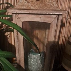 Rustic Candle Holder