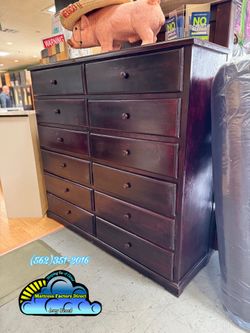 12 drawer dresser cherry cajonera Comoda de pino nuevo
