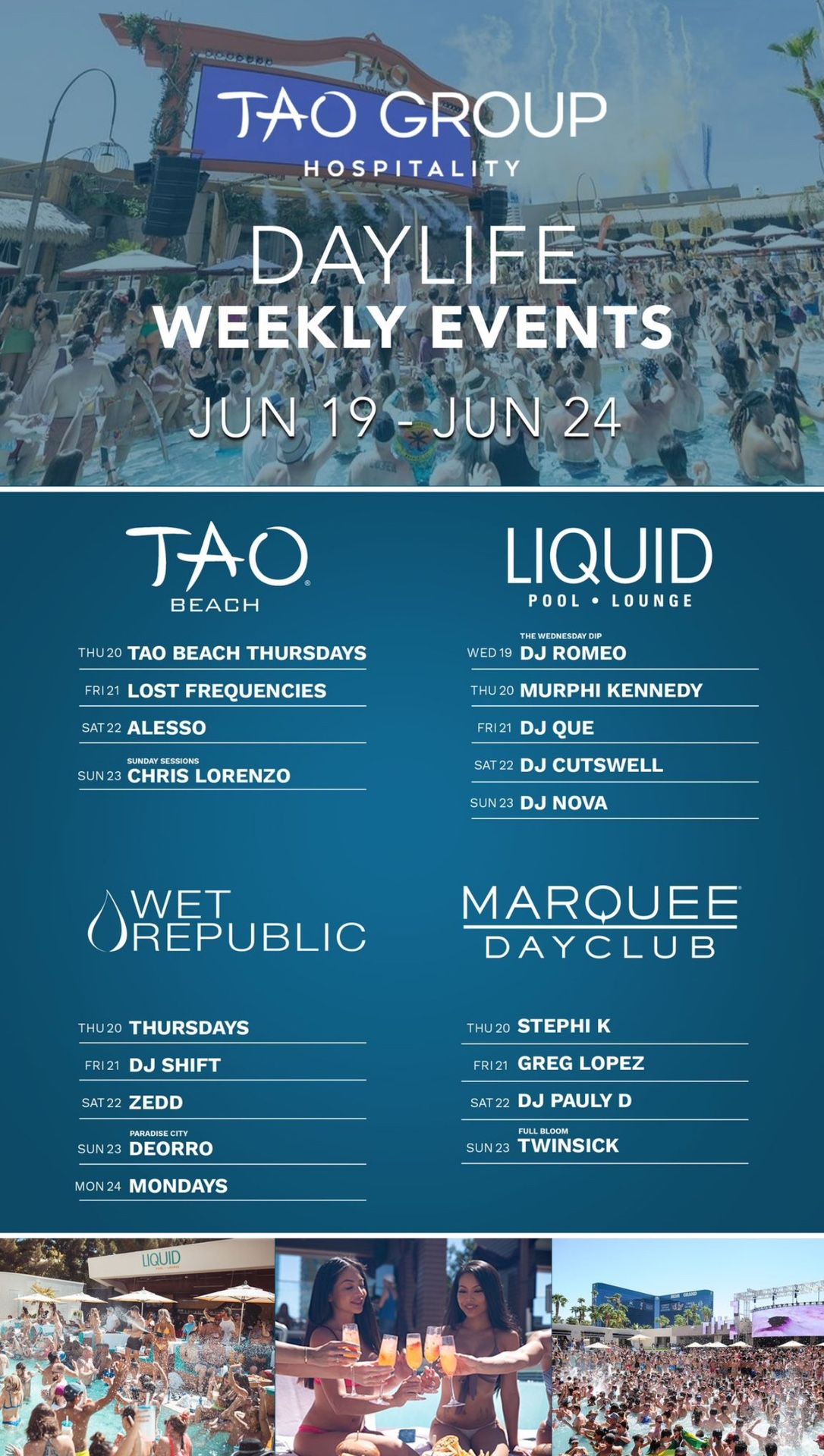 🎉 Free Nightclub & Dayclub Guestlist in Las Vegas! 🎉