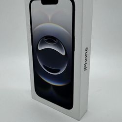 iPhone 16e Black 128GB LOCKED (VERIZON) NEW IN BOX NEVER OPENED 