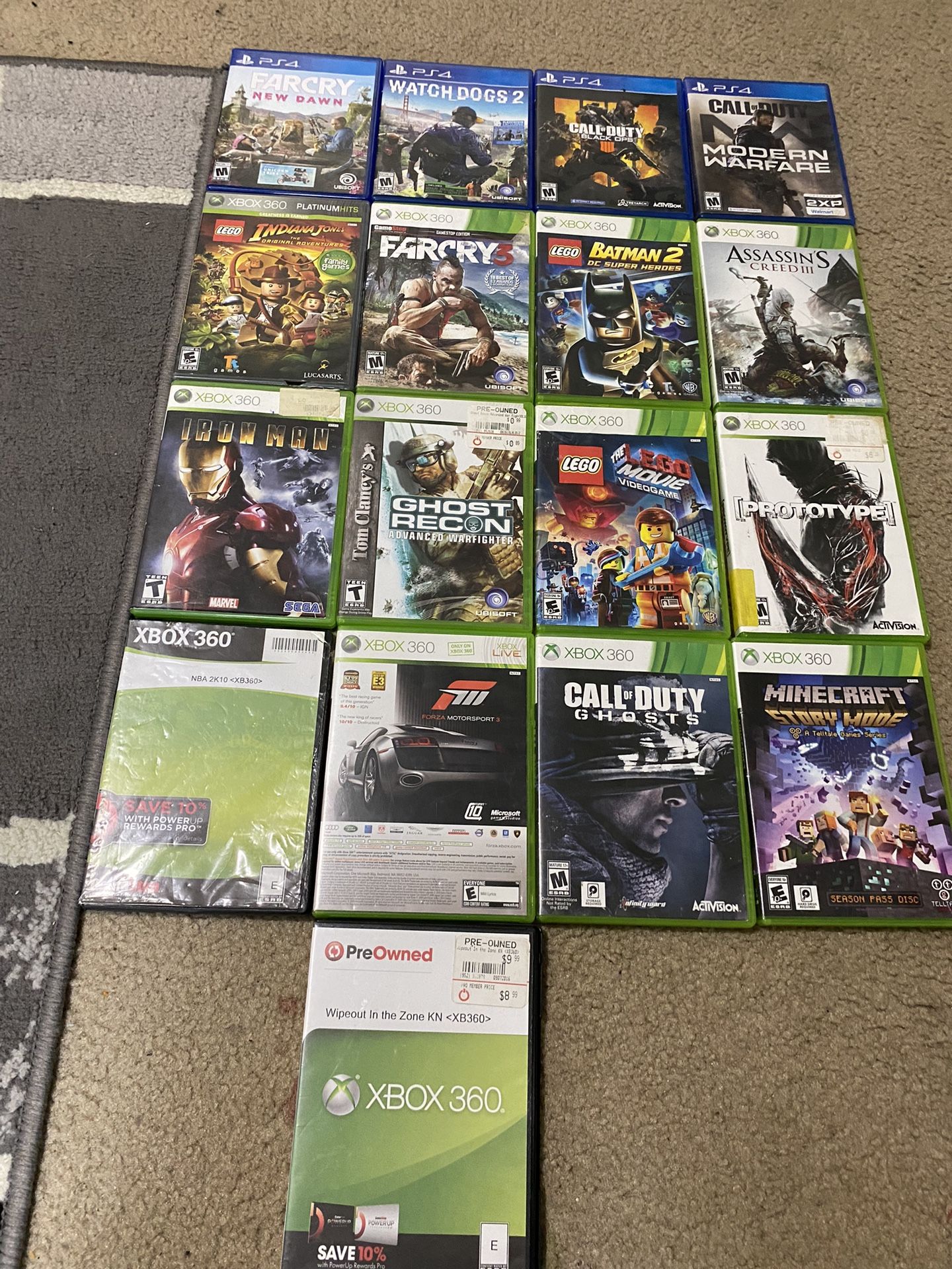Bundle Xbox 360 With Kinect And 17 Games