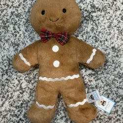 Jellycat Jolly Gingerbread Fred Plush Large