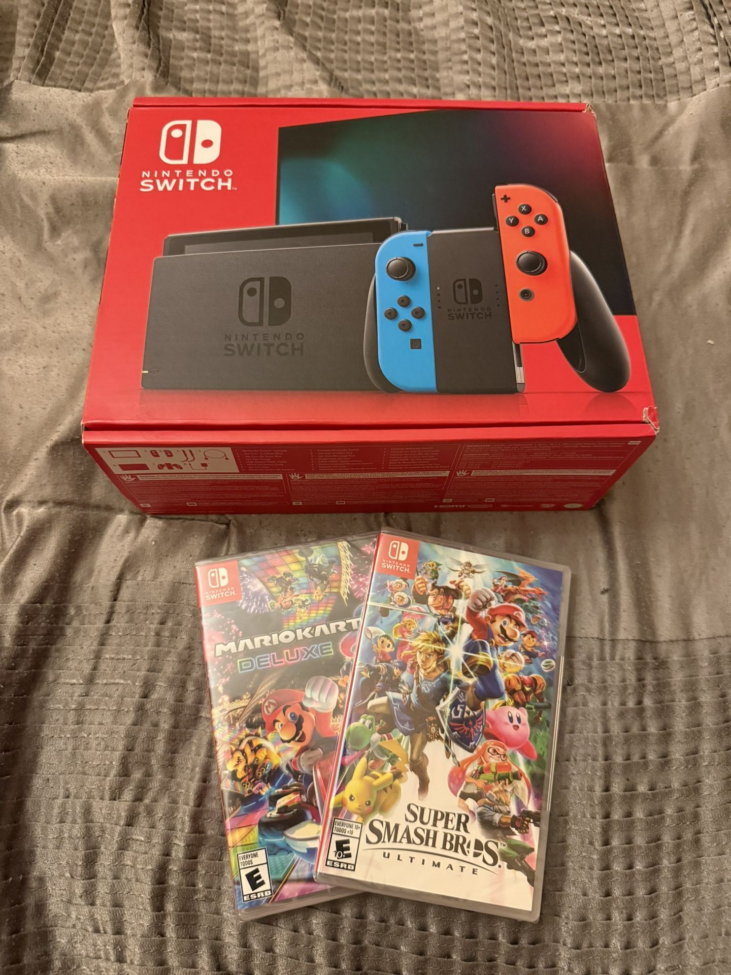 Nintendo Switch Console Red Box Brand New !!