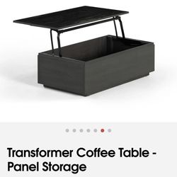 Official Transformer Table- Panel Storage