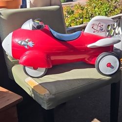 Retro Rocket Toddler Car