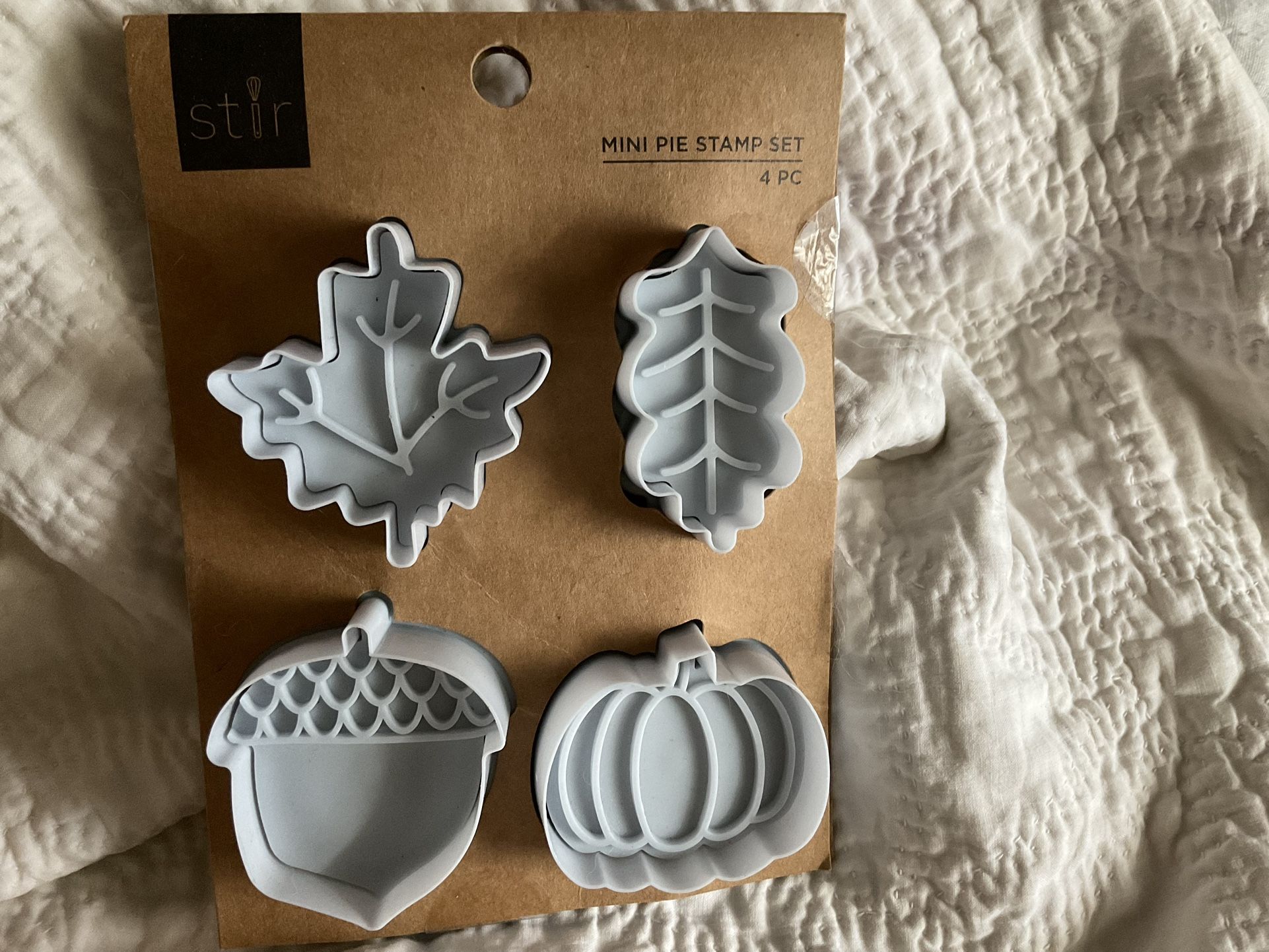 Autumn Pie Cutters (cuts Cookies Too)