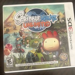 Scribblenauts Unlimited (Nintendo 3DS, 2012) 