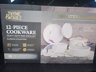 Thyme and Table 12 piece set in white