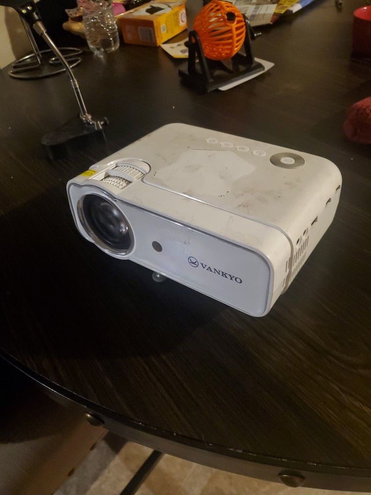 Projector With Cords (Used With Some Wear)