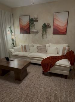 Nice light beige couch