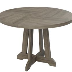 47 in Round Dining Table for 4-6 