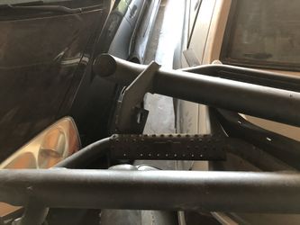Stepping rails for a 2015 dodge to a 2018
