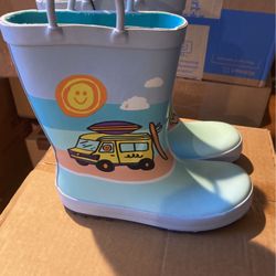 Kids rain boots size 12