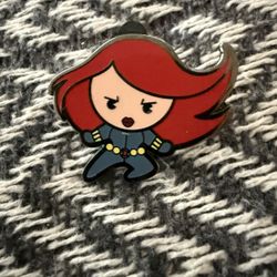 Marvel Kawaii Art Disney Mystery Pin - BLACK WIDOW