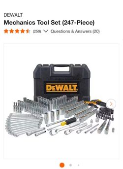 Dewalt Mechanic Tool Set 205 pieces