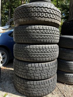 FIVE 245/65R17’s