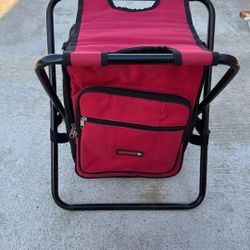Cooler Bag With Folding Chair