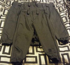 Black Baseball/Softball Pants