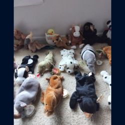 TY Plush Beanie Babies $3 Each Still Available 25 Left