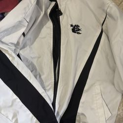 Hellstar Jacket Hellstar Zip Up  Windbreaker  Size S