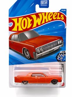 Hot Wheels 1:64 Scale Diecast Model - ‘64 Lincoln Continental
