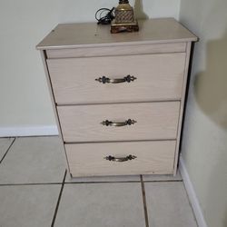 Night stand  and cute lamp