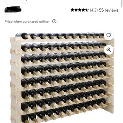 Wood Rack Wine (96 Bottles