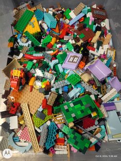 Box of LEGOS
