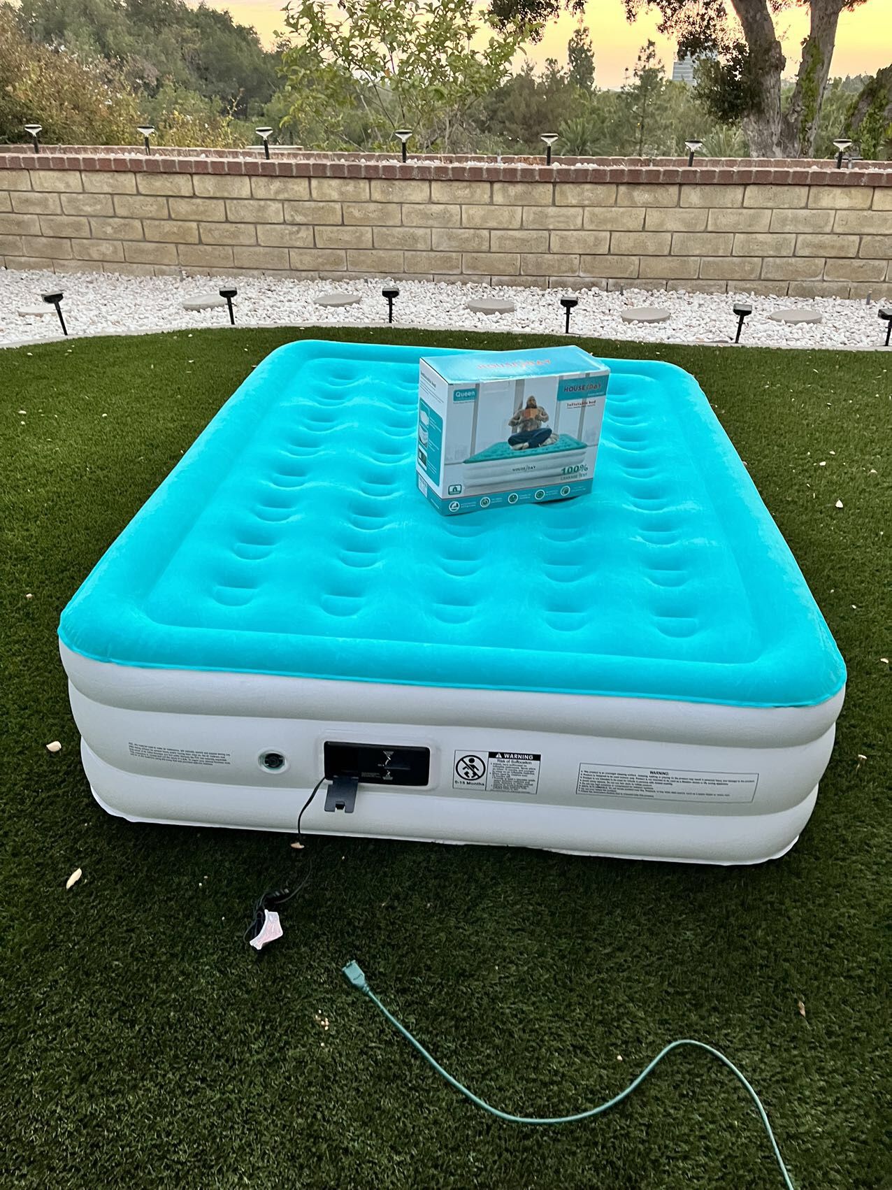Brand New Air Mattress Camping Bed Queen Size