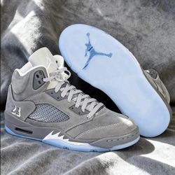 “WOLF GREY 5s” JORDANS BRAND NEW