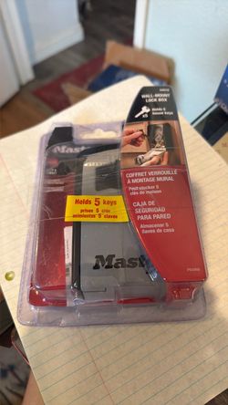 Wall Mount Lock Box holds up to 5 keys