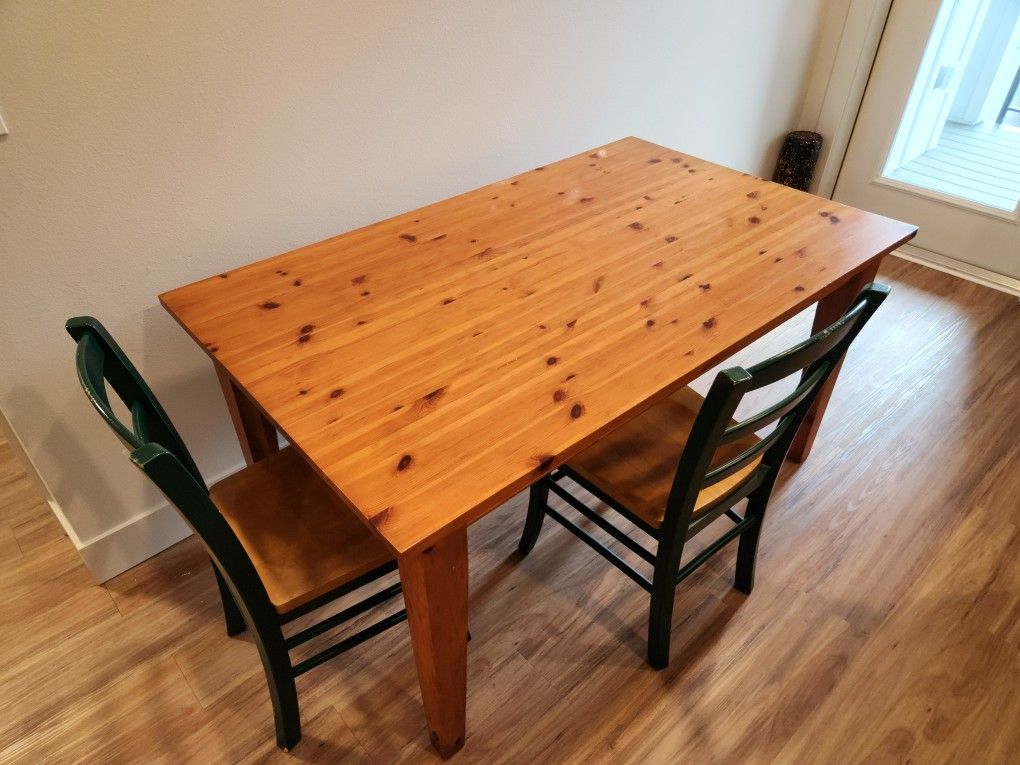 Finished Wood Table