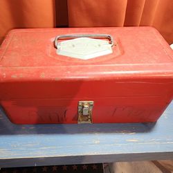 1950's fishing tackle box