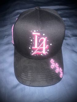 Crashed Out Pink LA Labubu Snapback