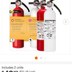 kidde fire extinguisher  2 pack 