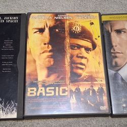 Samuel Jackson 3 DVD Lot Basic Changing Lanes Time Kill