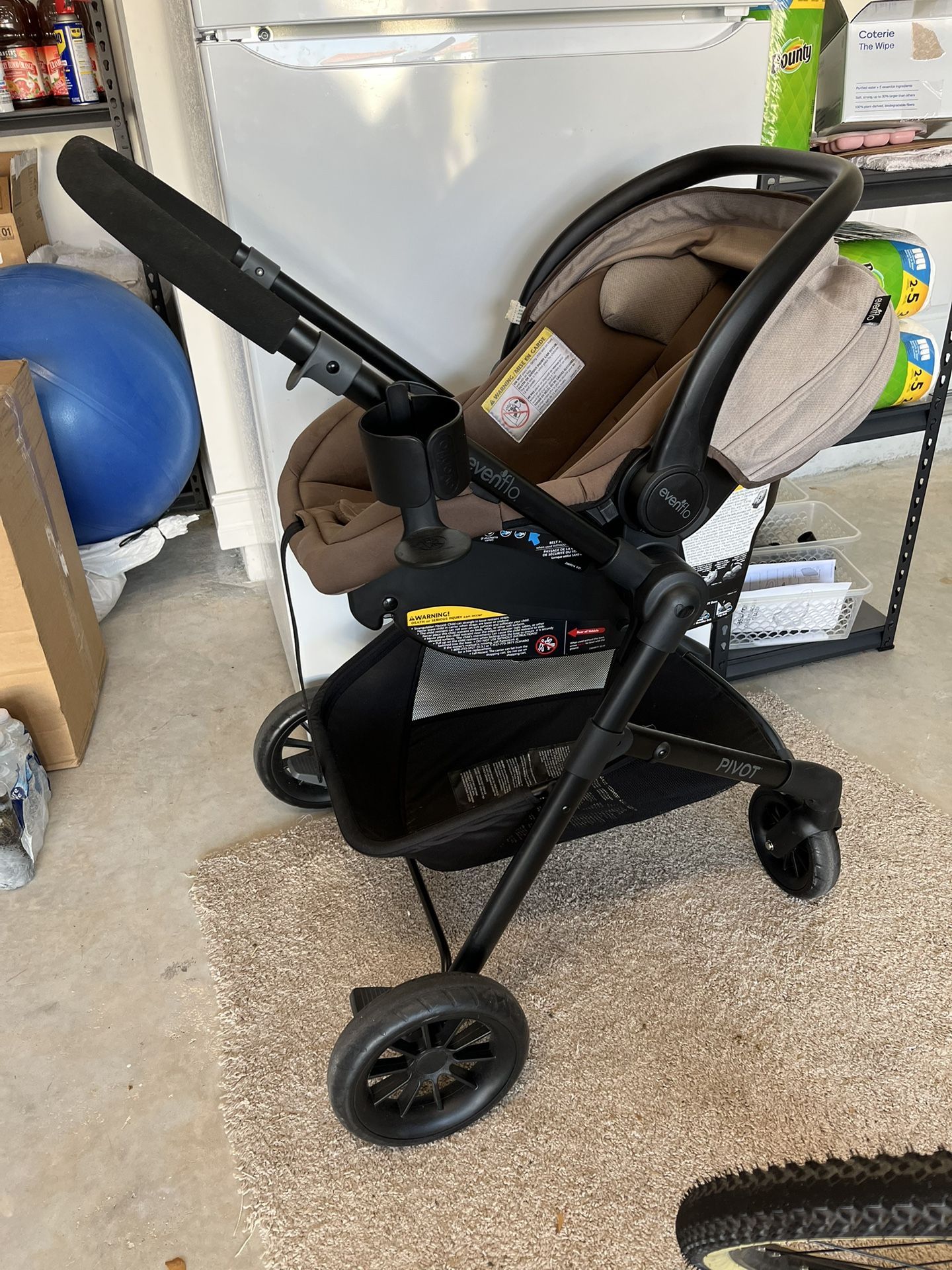 Evenflo Litemax Safemax Stroller & Car Seat