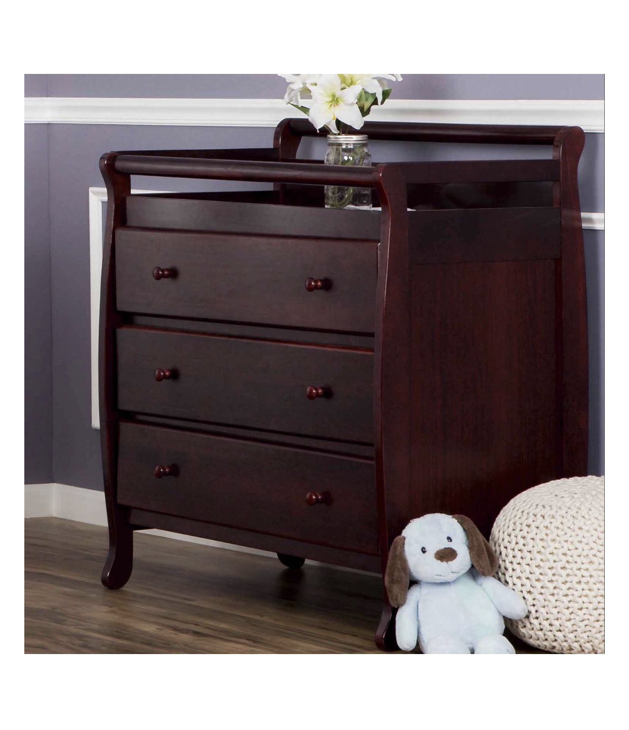 Dream On Me, Liberty 3-Drawer Changing Table 41"L x 23"W x 36"H