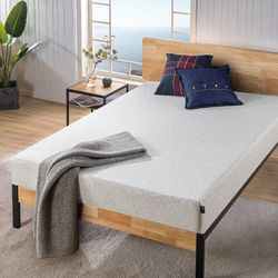 Queen size 8" hybrid mattress $249 in dollars Queen sized metal platform frame is platform frame $95