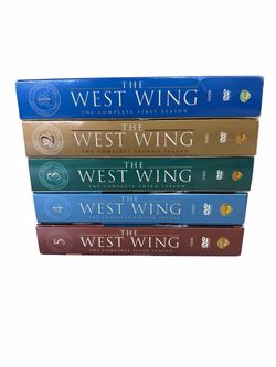 The West Wing: Series DVD Seasons 1-5 Box Set LOT Season 1 2 3 4 5