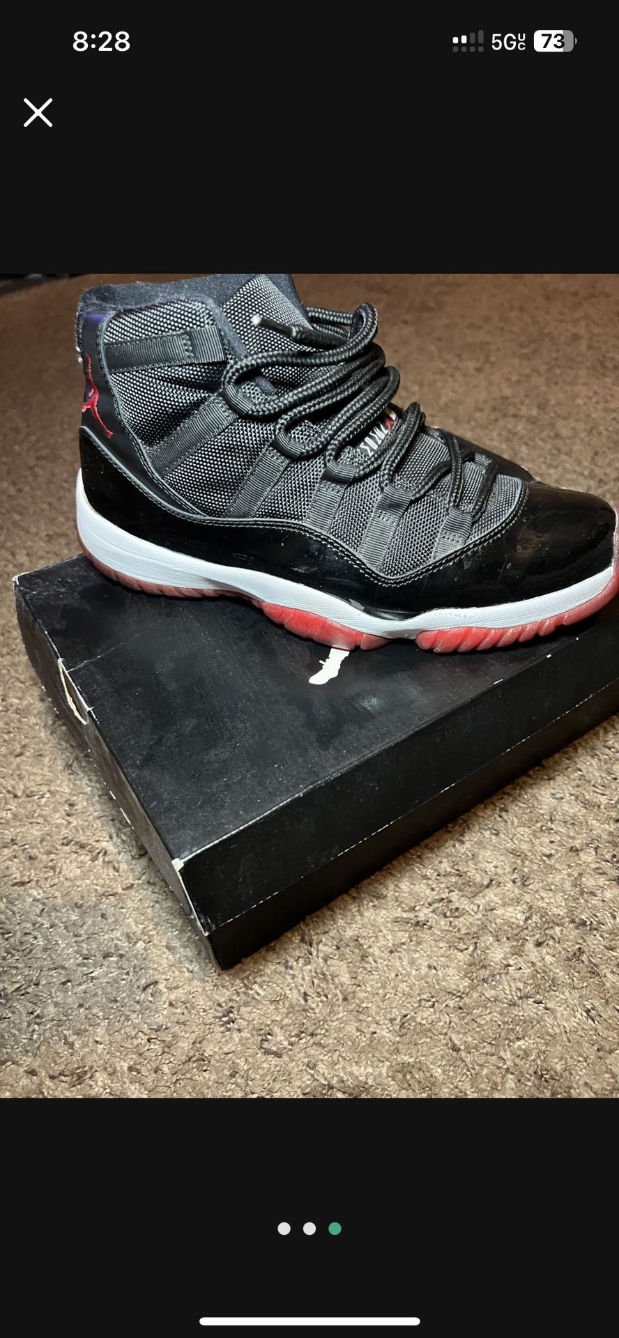 Jordan 11 Bred 8.5
