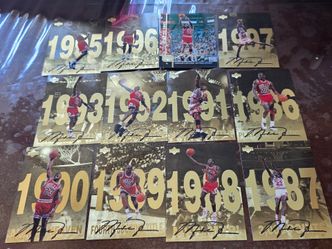 Michael Jordan Upper Deck Basketball Card Lot